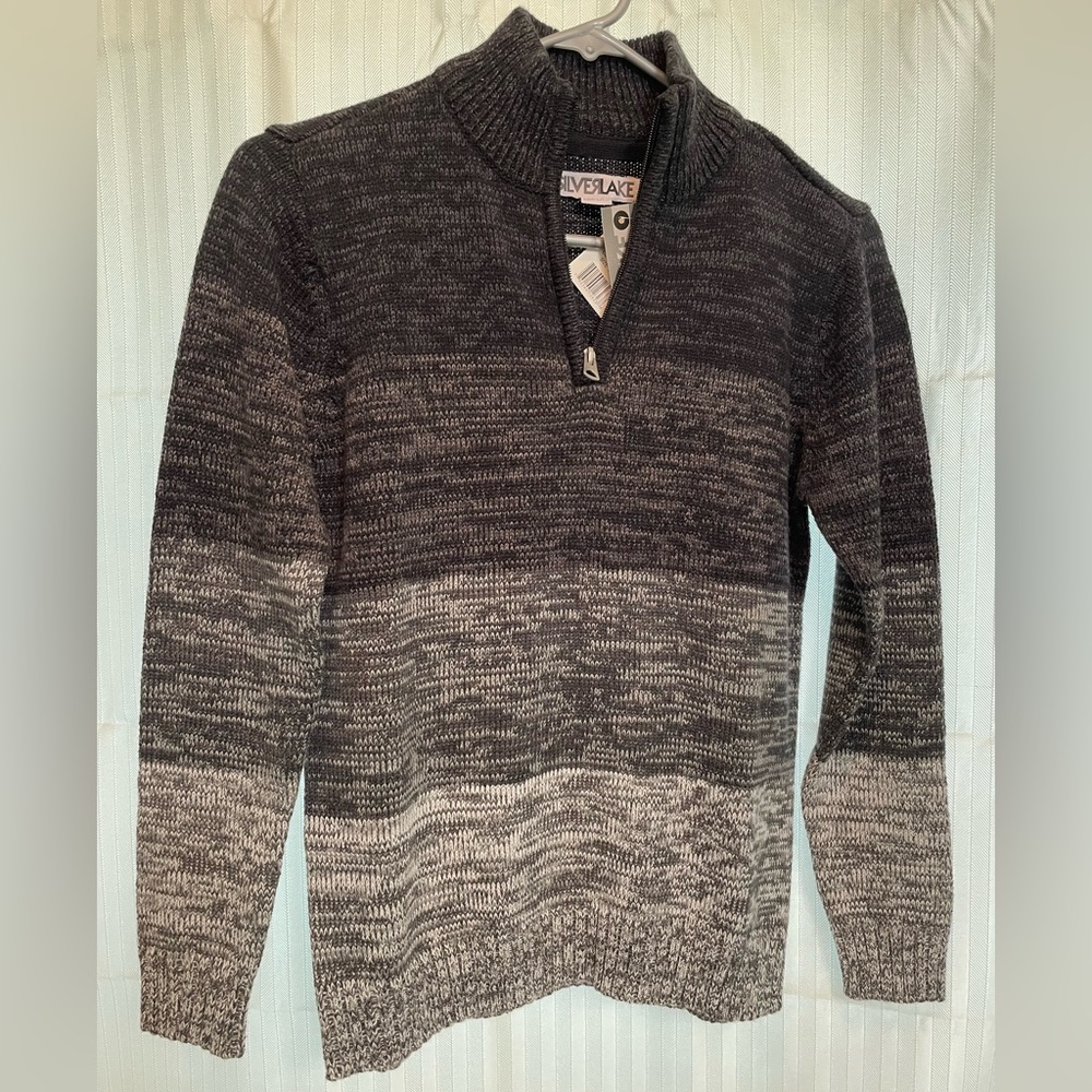 Silverlake 1/4 zip sweater (youth M)